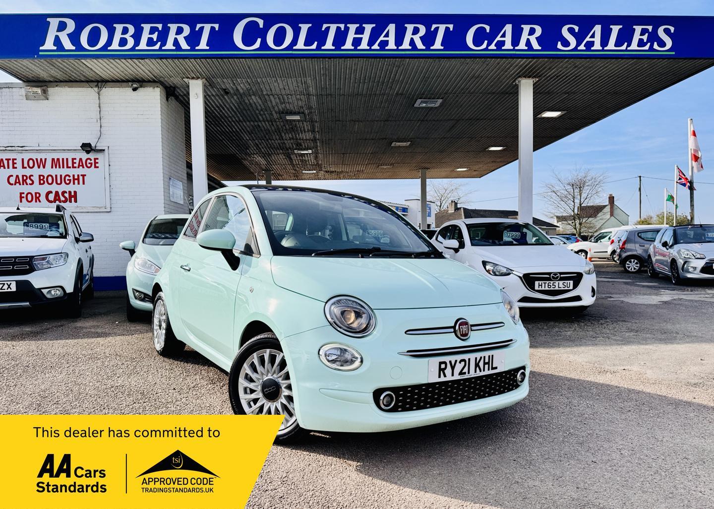 Fiat 500 1.0 MHEV Lounge Hatchback 3dr Petrol Manual Euro 6 (s/s) (70 bhp)