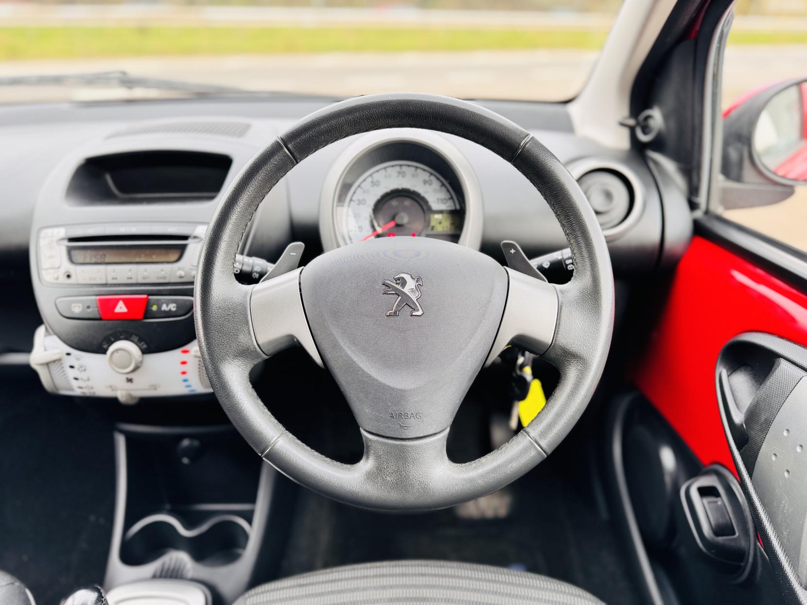 Peugeot 107 1.0 12V Active Hatchback 5dr Petrol 2 Tronic Euro 5 (68 ps)