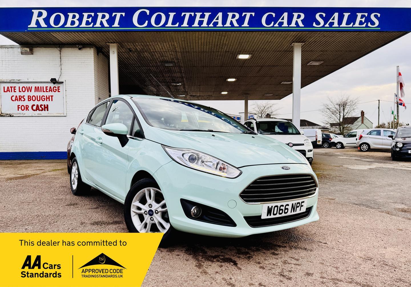 Ford Fiesta 1.0T EcoBoost Zetec Hatchback 5dr Petrol Manual Euro 6 (s/s) (100 ps)