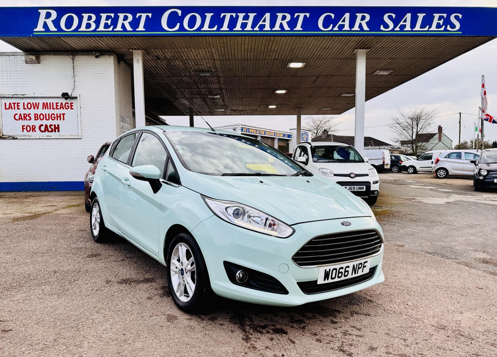 Ford Fiesta 1.0T EcoBoost Zetec Hatchback 5dr Petrol Manual Euro 6 (s/s) (100 ps)
