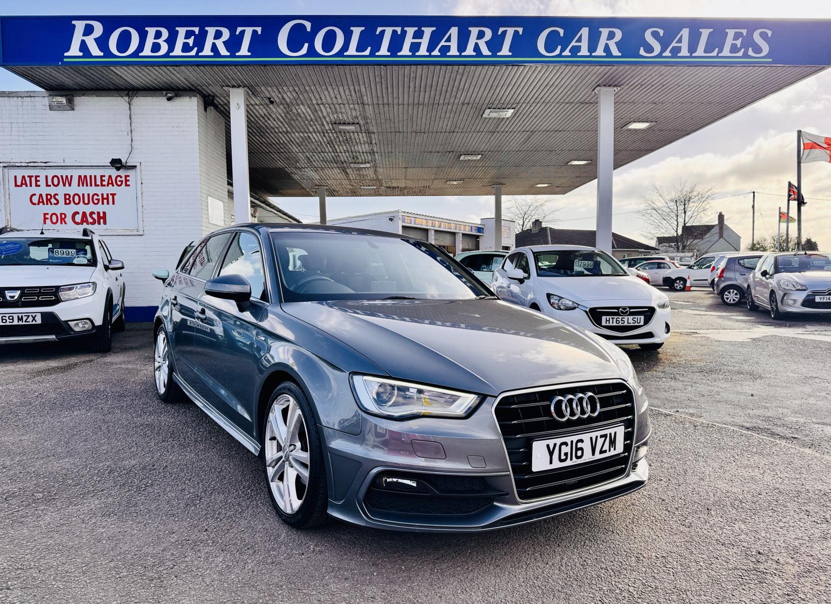 Audi A3 2.0 TDI S line Sportback 5dr Diesel Manual Euro 6 (s/s) (Nav) (150 ps)
